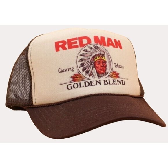 Red Man Trucker Hat - Picture 2 of 4